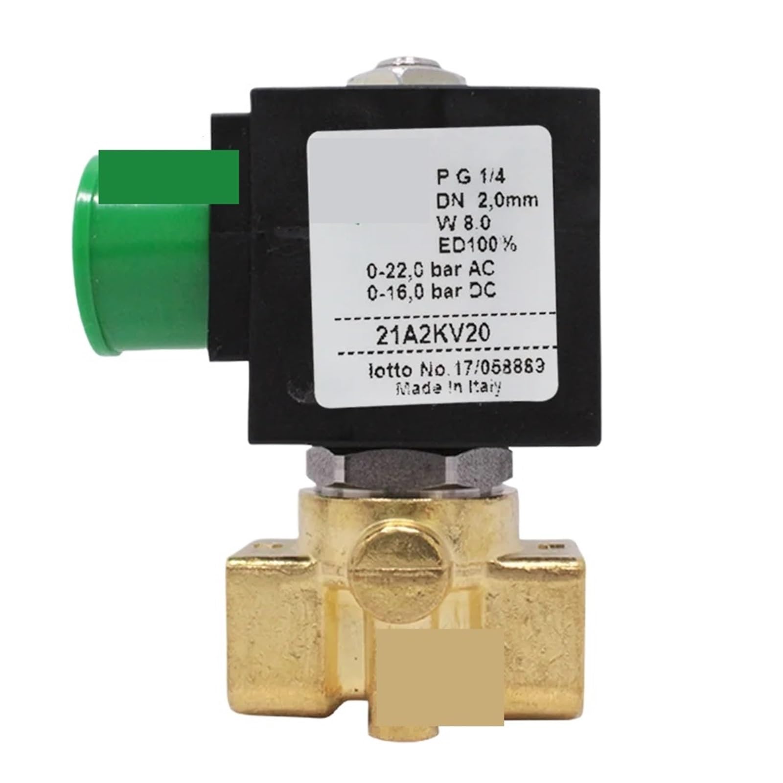 LEOTNNDQ 21a2kv20 110v Imported Miniature Threaded Electromagnetic on-off Valve(AC110V)