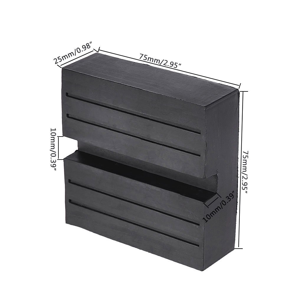 Coussinet de cric de levage, caoutchouc de protection de bloc de cric
