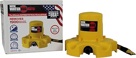 Amazon.com: WAYNE - WaterBUG AUTO 1/4 HP 1900 GPH Auto On/Off ...
