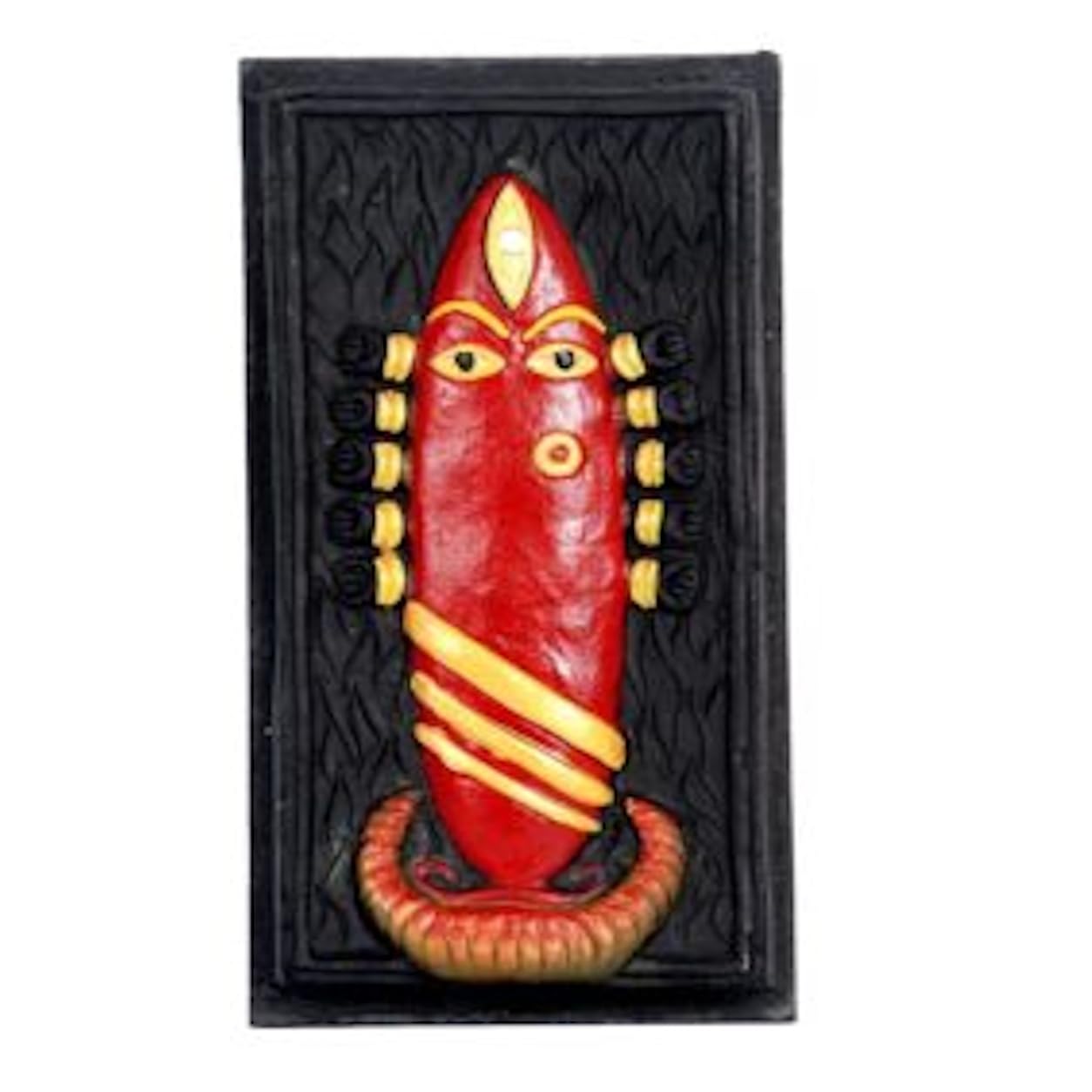 Handcrafted Maa Linga Bhairavi 3D Relief Art - Home Decor -1