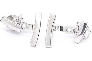 Elevate Your Studs: Double Bar Sterling Silver Ear Jacket
