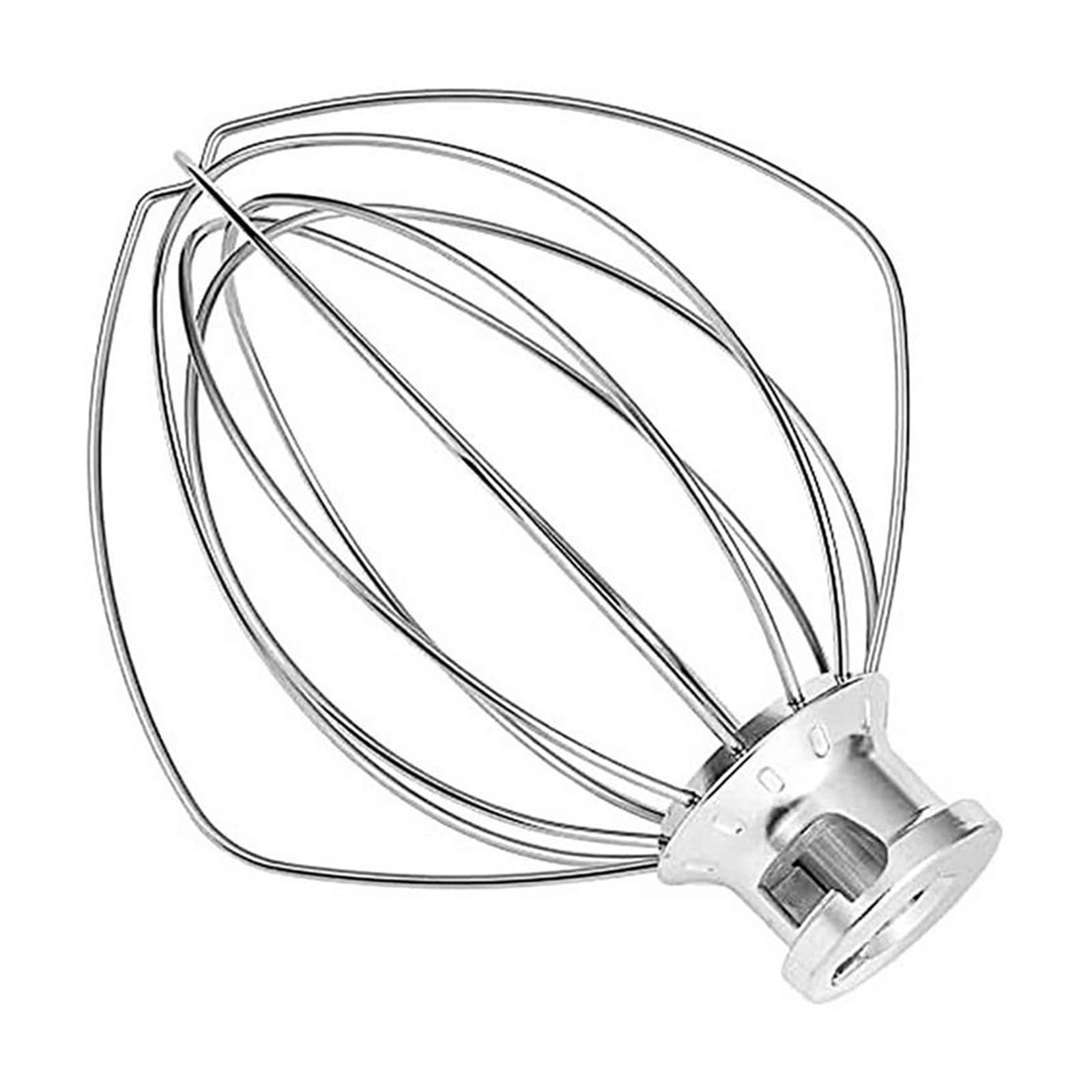 Batidor globo para KitchenAid en acero inoxidable para repostería casera