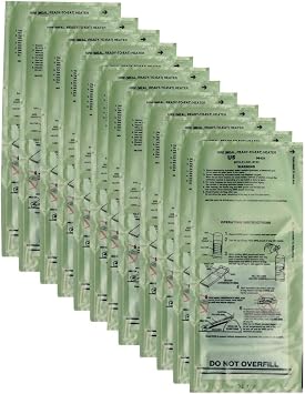 12-Pack of NEW Real Military Surplus Current Edition FRH Heaters MRE heaters