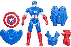 Marvel Epic Hero Series Battle Gear Captain America Action Figure