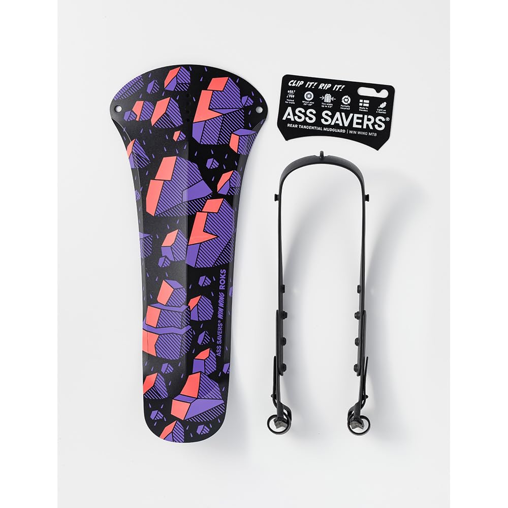 Ass Savers WMS-1 Win Wing MTB Splash Guard HR Roks WMS-1-ROK