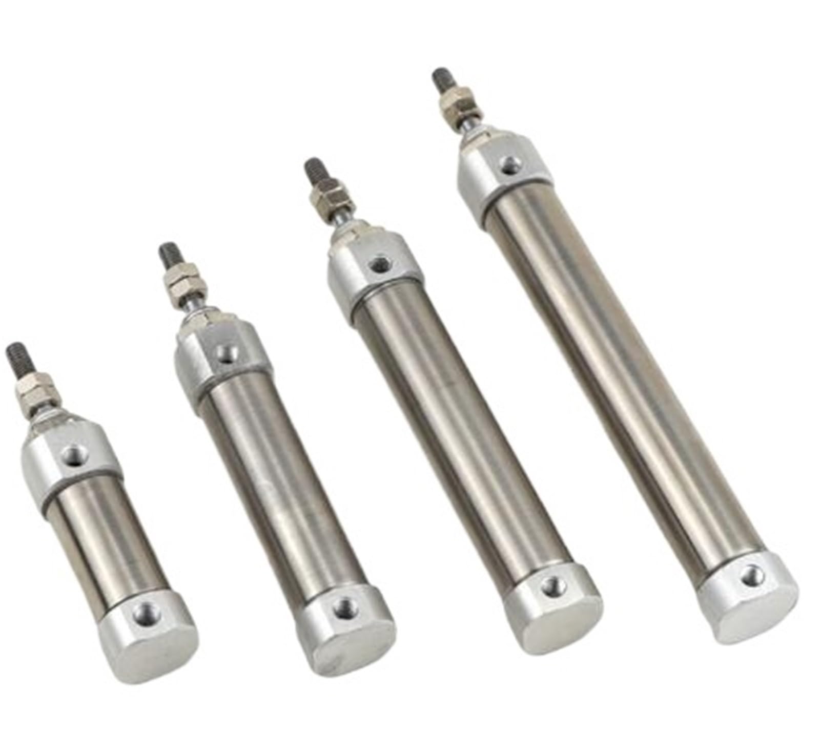 Cilindro de aire neumático de doble efecto CDJ2B10 con carrera ajustable de 10-200mm