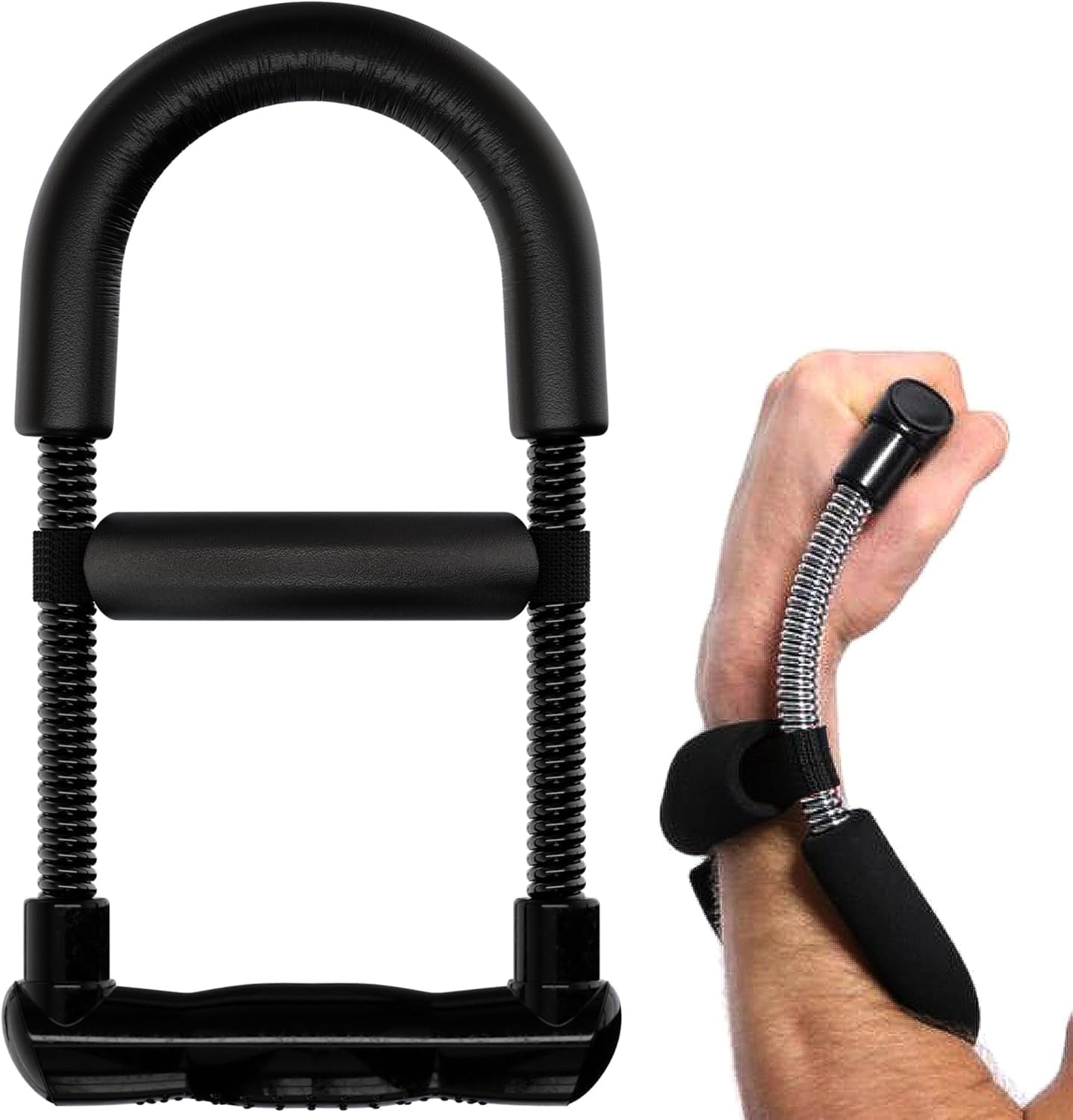 Wrist & Forearm Strength Trainer | Adjustable Resistance Hand Grip Exerciser for Wrist, Forearm & Arm Workouts | Improves Grip Strength, Muscle Endurance & Flexibility | Home & Gym Use (Forearm and Wrist Exerciser)-image-19