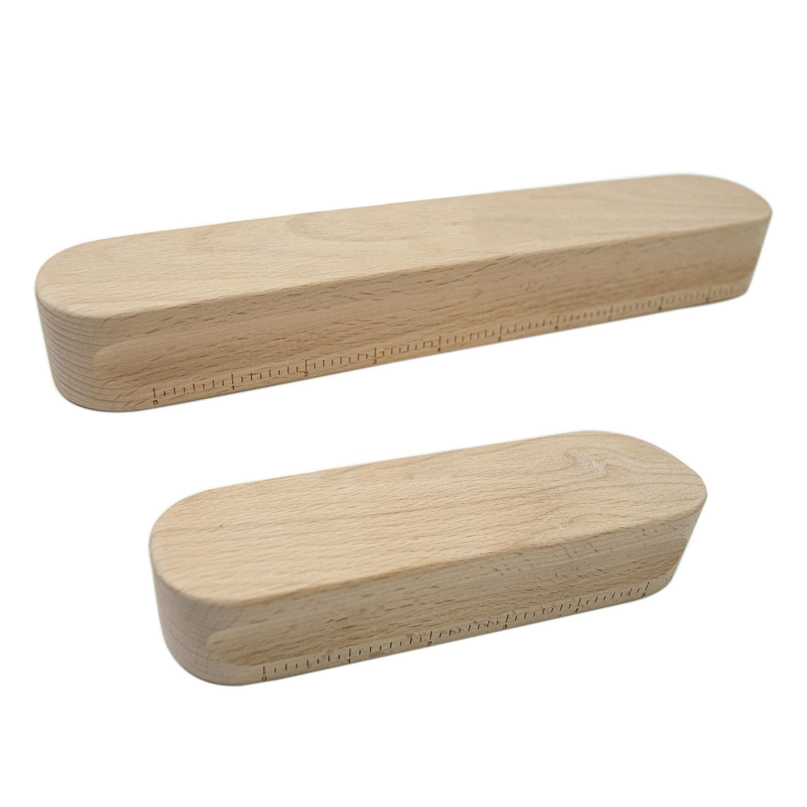 Kalttoy 2pcs Hard Wood Tailors Clapper for Professional Clapper Ironing Handhelds Seam Flattening Tool Sewings Supplies Wood Tailors