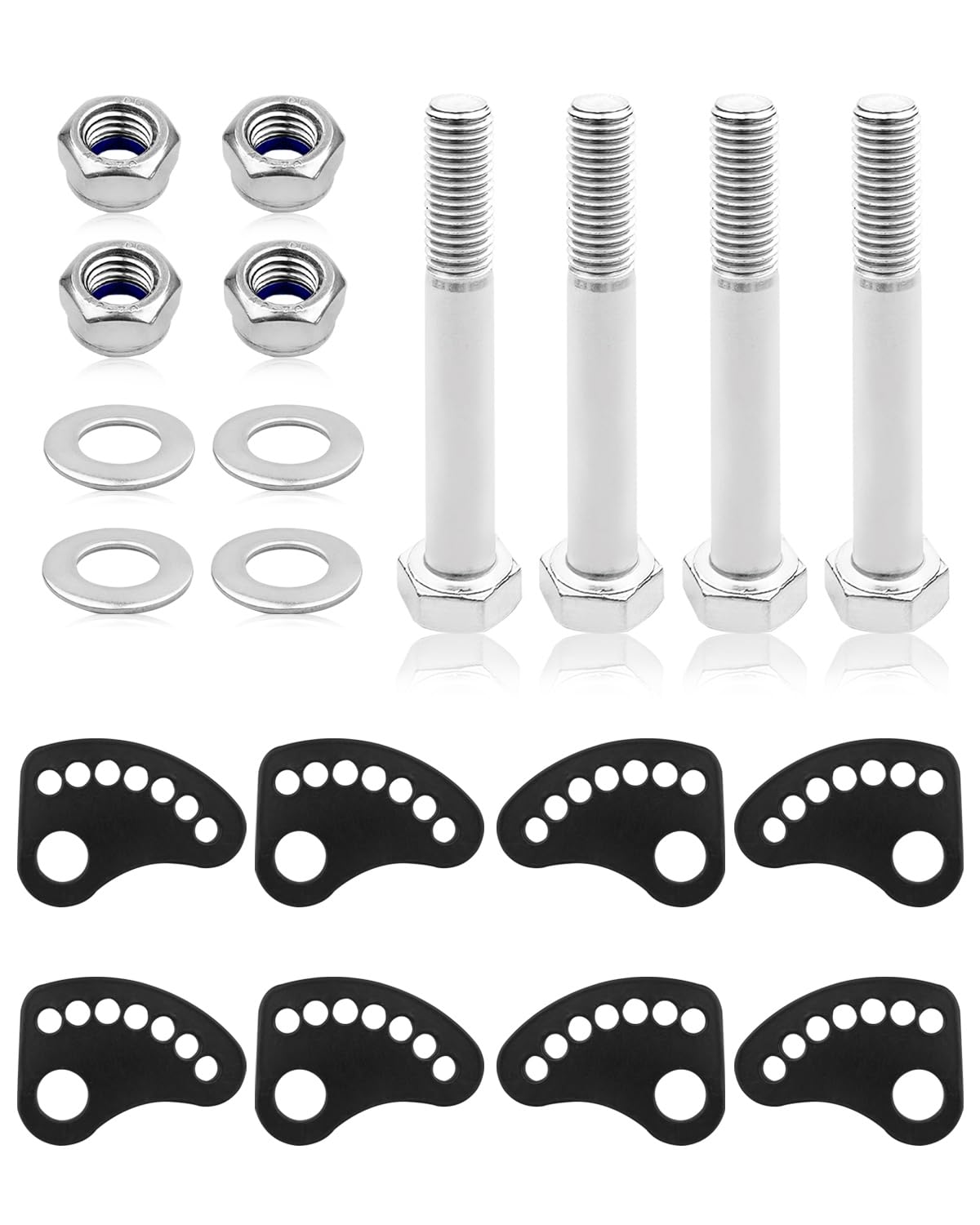 Kit De Réglage Et Blocage De Carrossage/Cambrage Pour Bras Supérieur - Compatible Chevrolet/GMC Silverado/Sierra 1999-2019