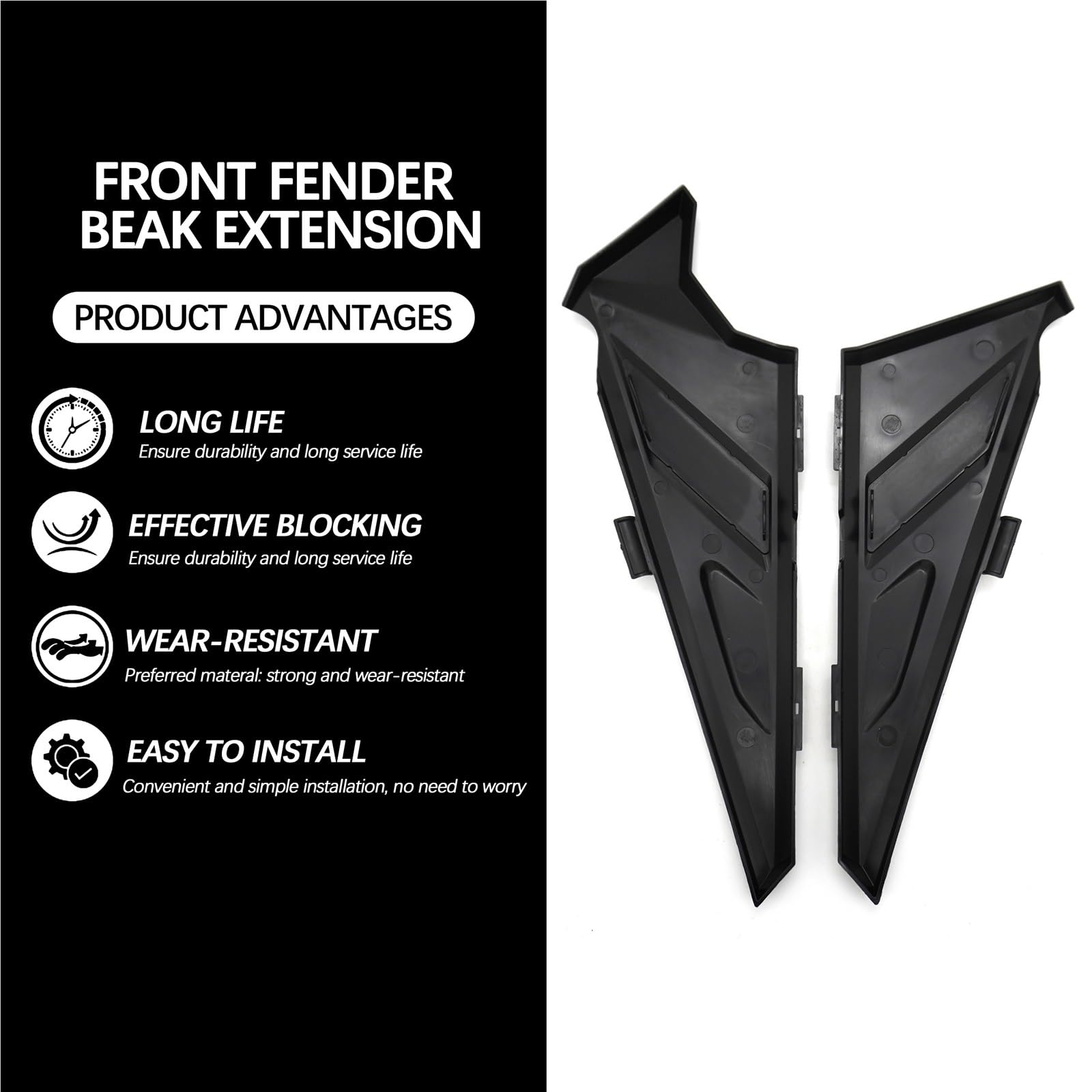 Carenatura Anteriore Accessori Adatto Per Bmw R1250GS Adventure R1200GS LC Adv R1250 HP R1200 GS 1250 1200 Coperchio Di Riempimento Per Telaio Laterale Della Motocicletta(Carbon fiber pattern)
