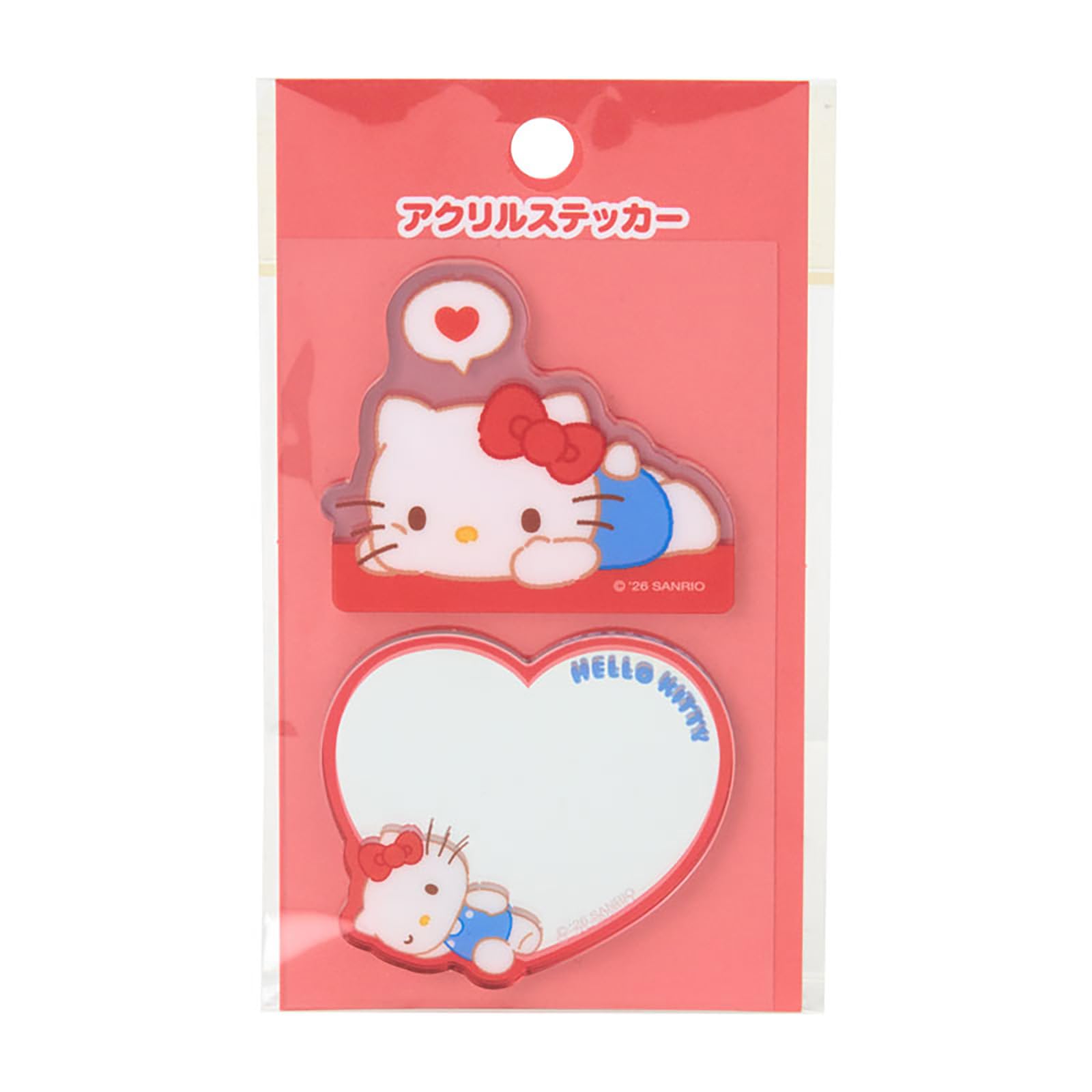 Amazon | サンリオ(SANRIO) アクリルステッカー ハローキティ シール