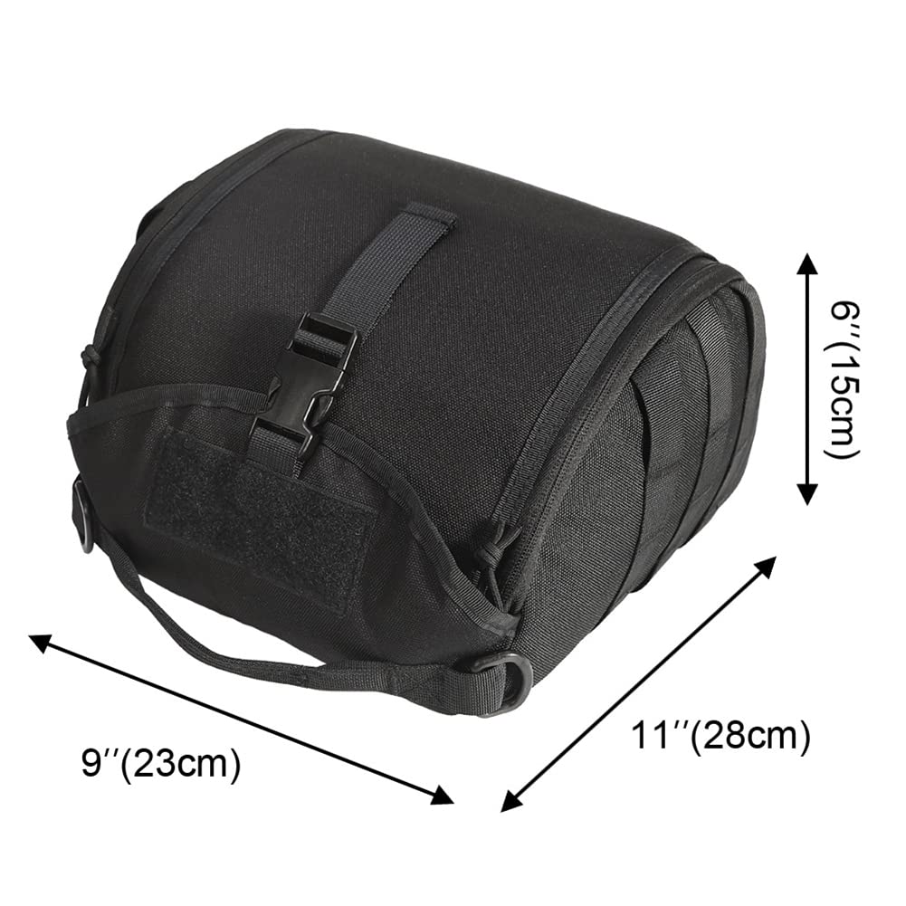 Borsa Tattica per Elmetto, Borsa Molle Fast per Elmetto, Borsa Militare, Borsa Airsoft, per Il Trasporto di Elmetto Paintball Airsoft Fast Mich