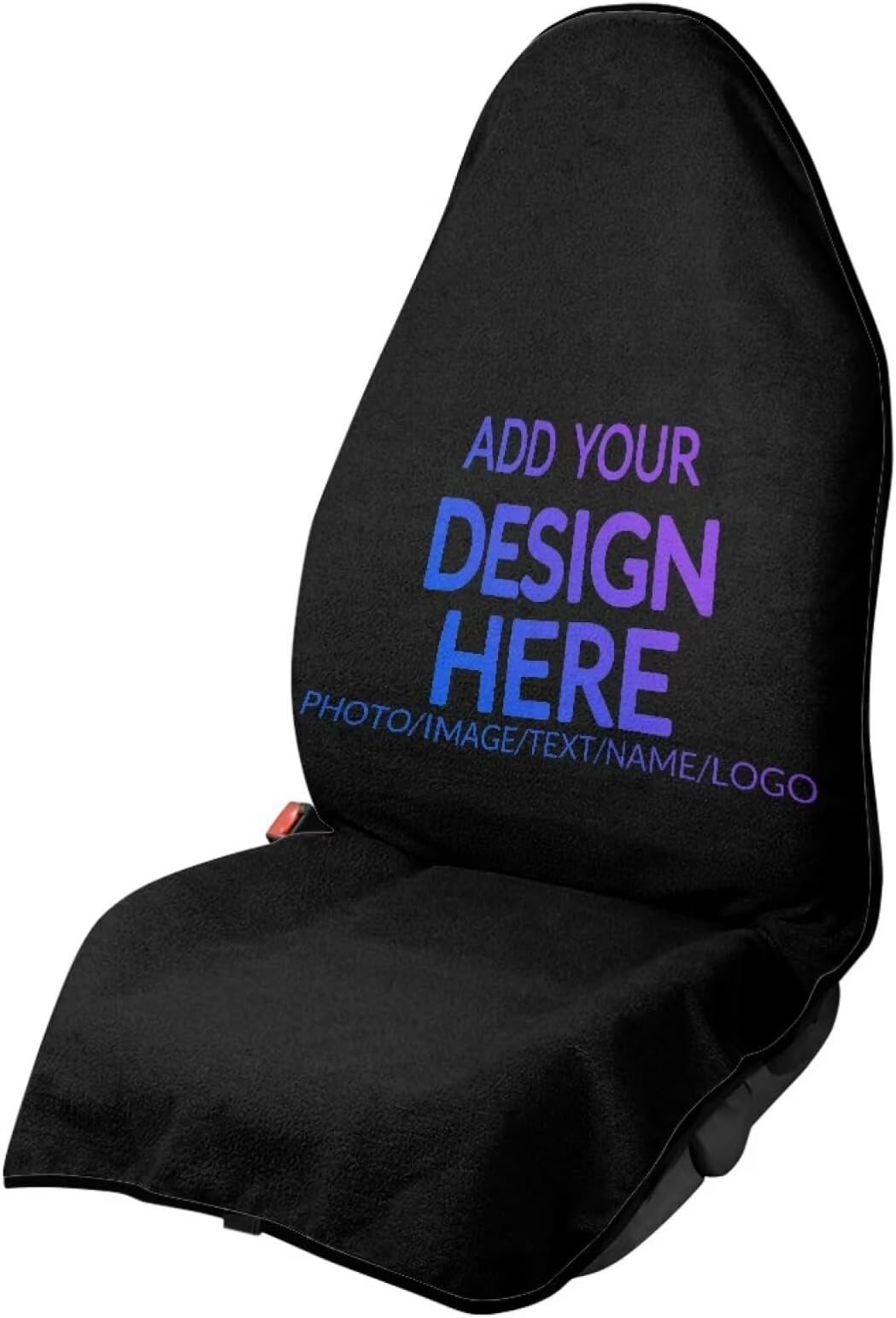 Customizable Car Seat Hoodies for Car,Truck,SUVs,Waterproof Towel Seat Shield for Front Seat,Machine Washable Seat Armour Great for Running Workout Gym,Universal Car Accessories