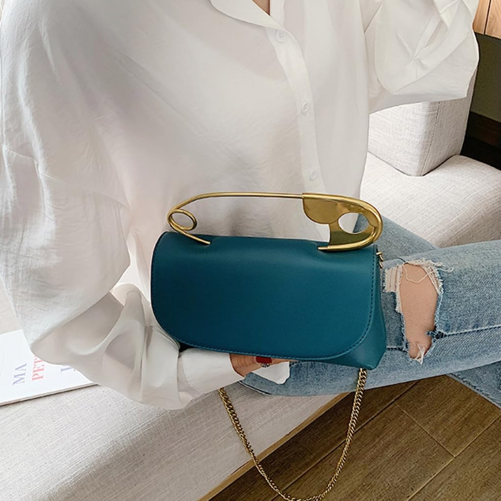 Fashion Shoulder Bag Chain Crossbody Purse for Women Chain Shoulder Bag Handbag Purse for Girl Dating Work