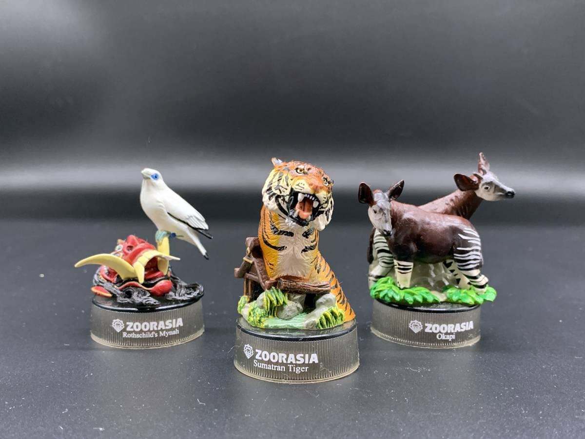 ズーラシアランチ：海洋堂フィギュアコレクション⁄オカピ 全10種◇海洋