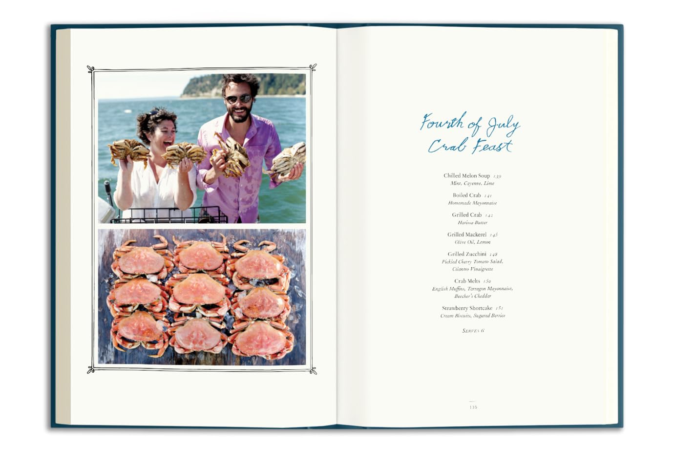A Boat, a Whale & a Walrus: Menus and Stories