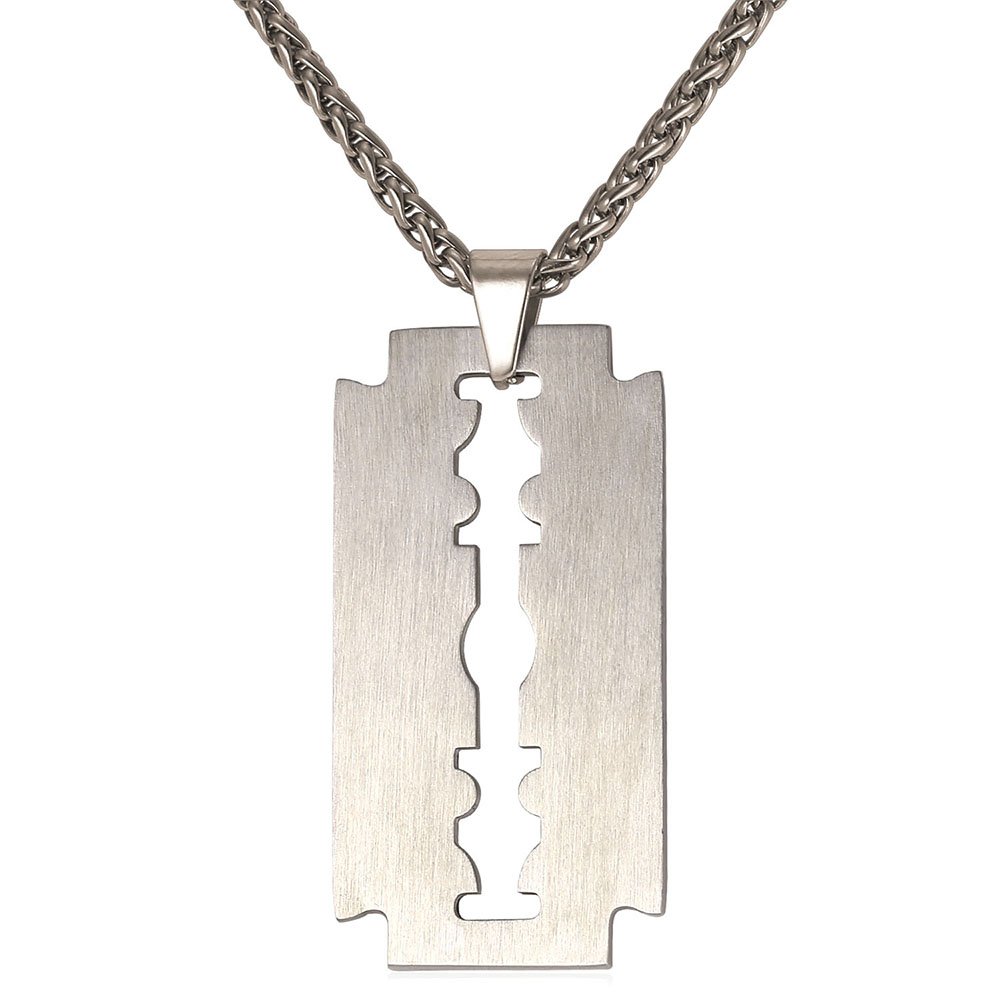 Razor Blade Necklace