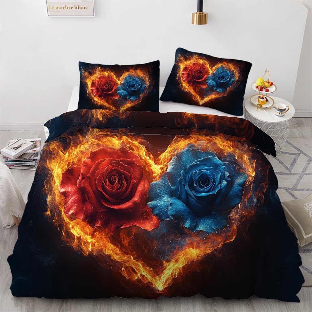 Housse de couette 240x260 zippée pour éviter la couette qui glisse avec parure