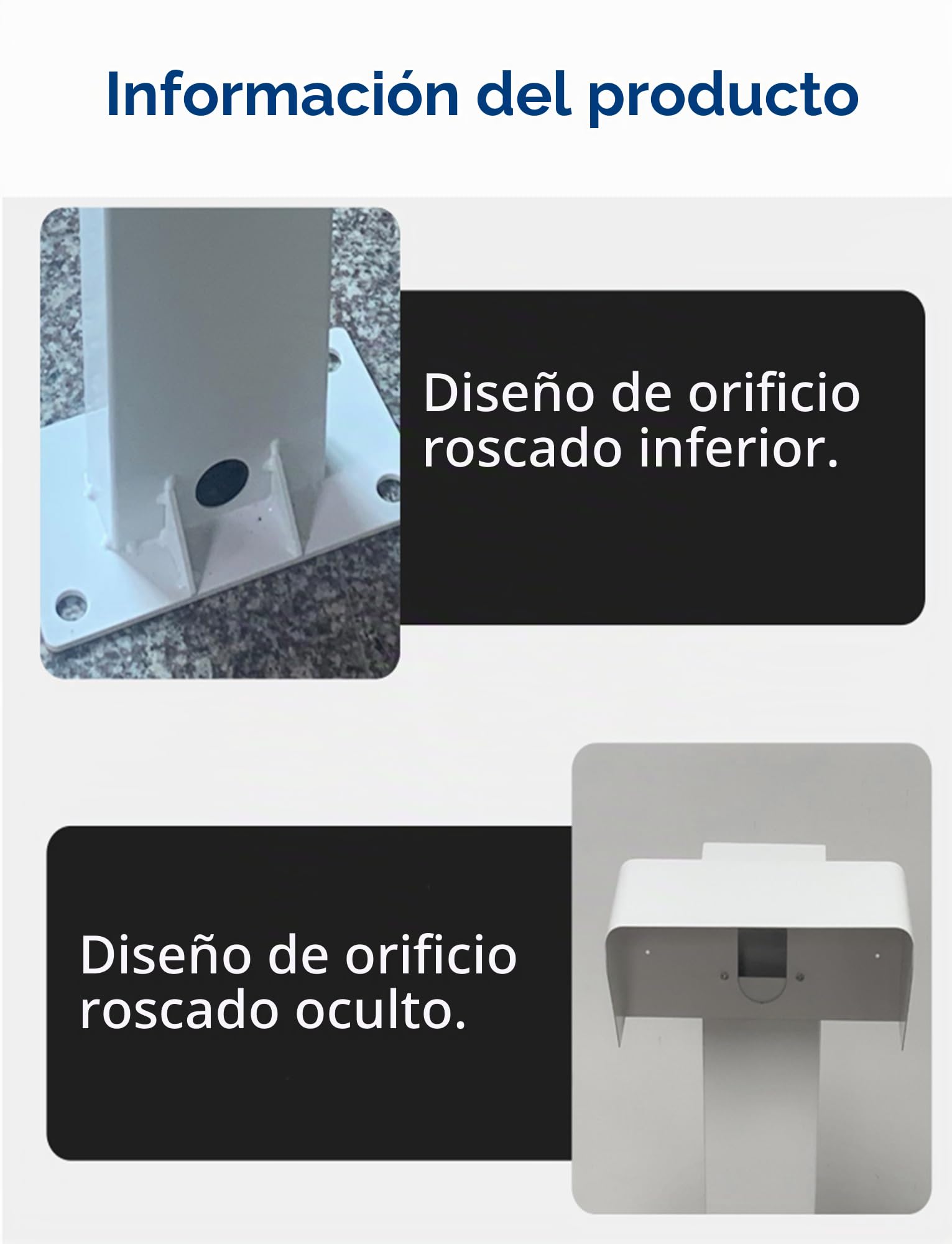 Pedestal de cargador EV de instalación y uso de doble cara, con cubierta de lluvia Base de pedestal de cargador for estación de carga Vehículo de nueva energía, poste de carga de vehículo eléctrico, s