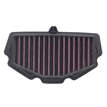 MYADDICTION Motorcycle Air Filter Cleaner Plastic+Cotton Material Easy Replace 230x130mm