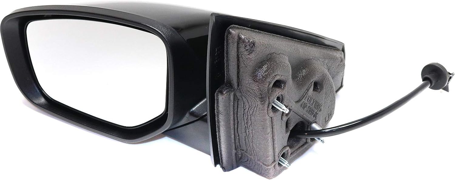 Compatible with 2016-16 Dart Rear View Door Mirror Assembly Power Non-Heat w/o Signal Left Side