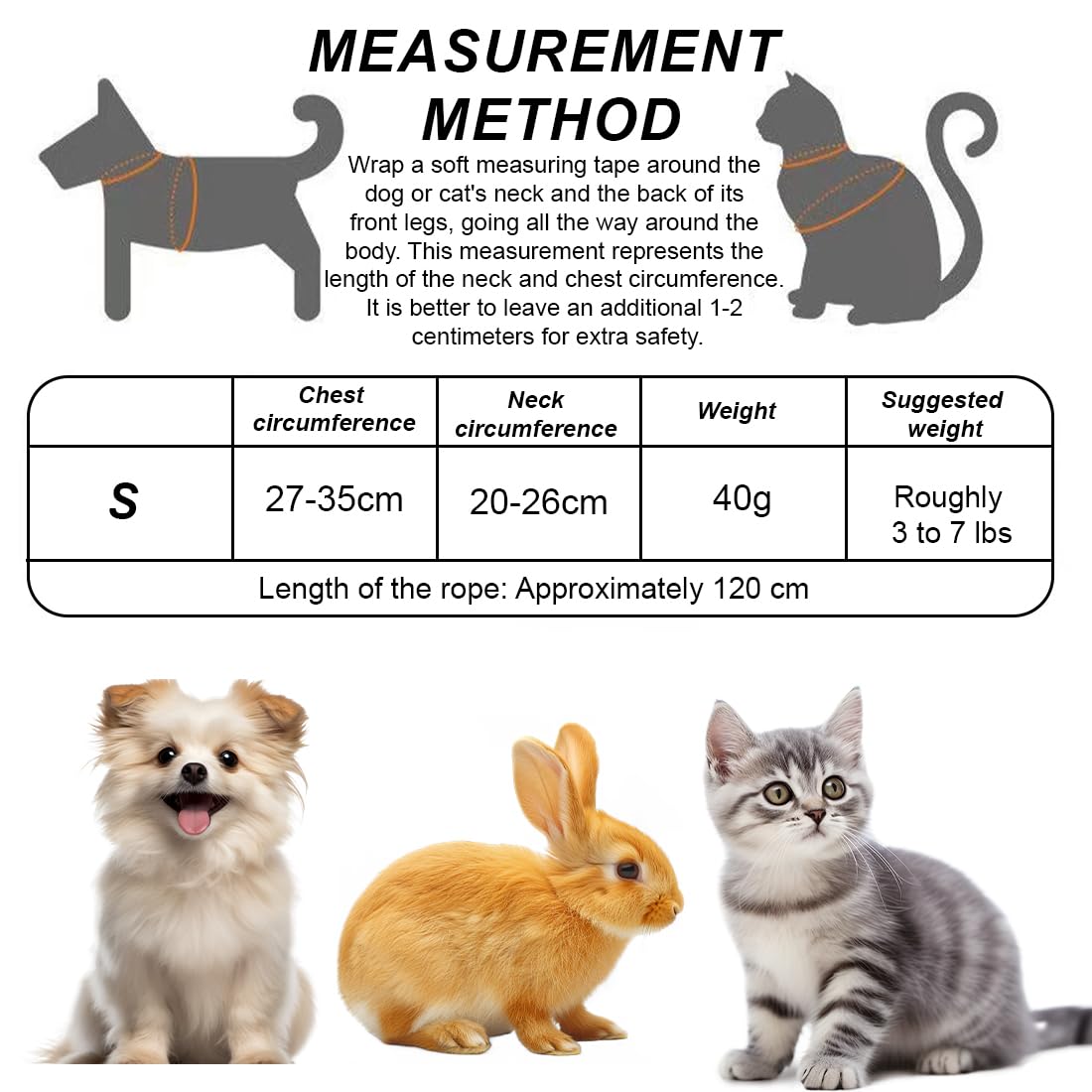 Kaninchen Leine, Verstellbares Weiches Kaninchen Geschirr mit Leine, Kaninchengeschirr für Zwergkaninchen, Kaninchenleine Ausbruchsicher für Kleine Häschen Katze Hunde Haustier Walking