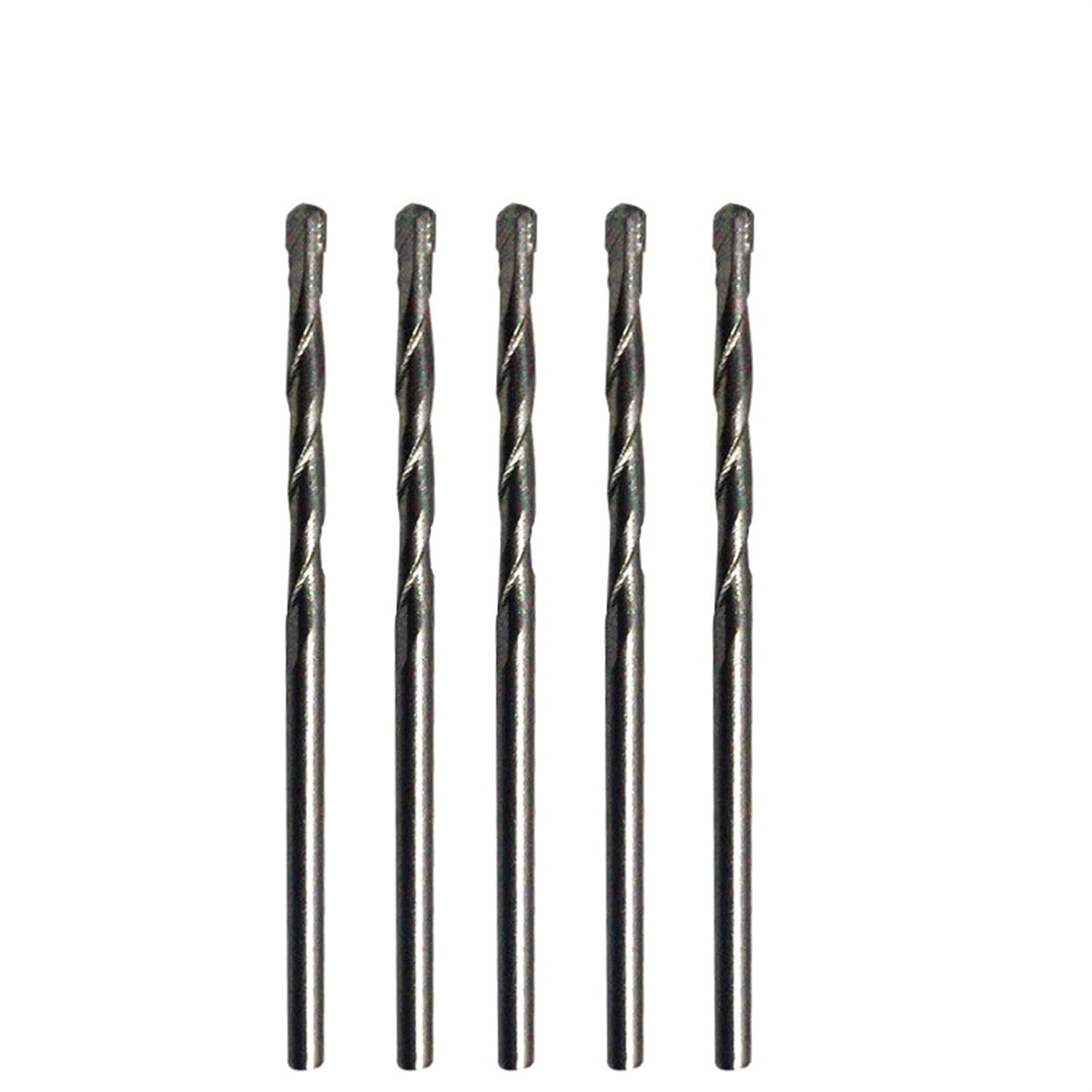 1/5Pcs Concrete Masonry Drill Bits Set 3/4/5/6/8/10/12/14/16mm Ceramic Tile Brick Cement Rock Carbide Tipped Drill Bit(3mm(5PCS))