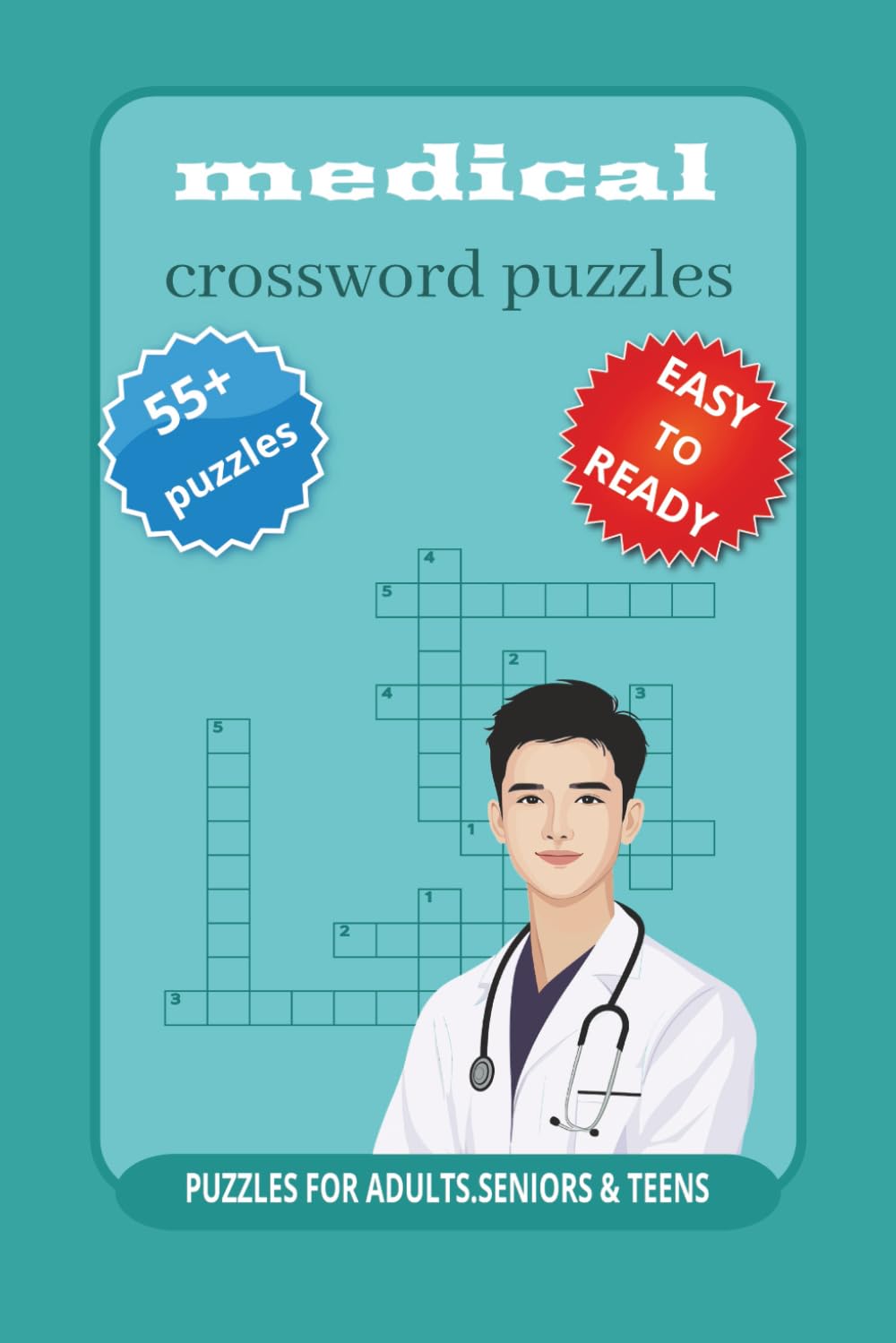 medical crossword puzzle book: Medical Crosswords: So You Think You Can Be a Doctor? – Boost Your Medical Knowledge with Fun, Tough, and Addictive Puzzles