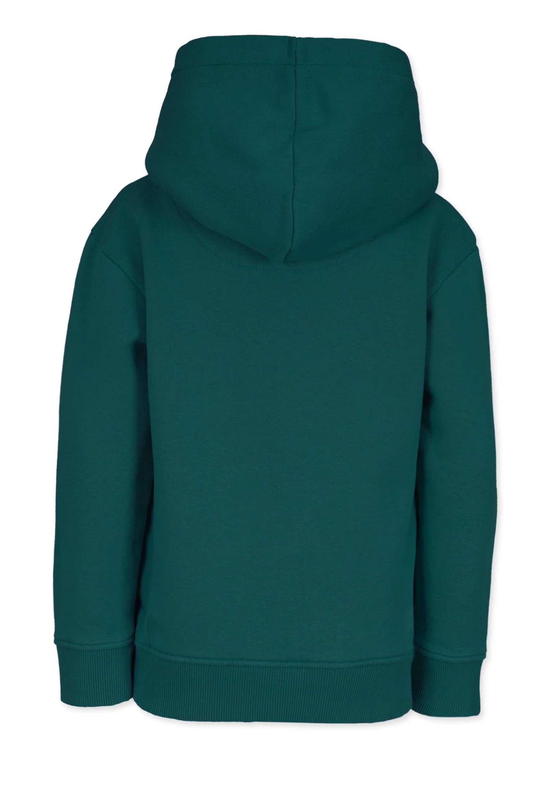 Band of Rascals Dziecięca bluza z kapturem DJ z bawełny ekologicznej, Racing-Green, 134