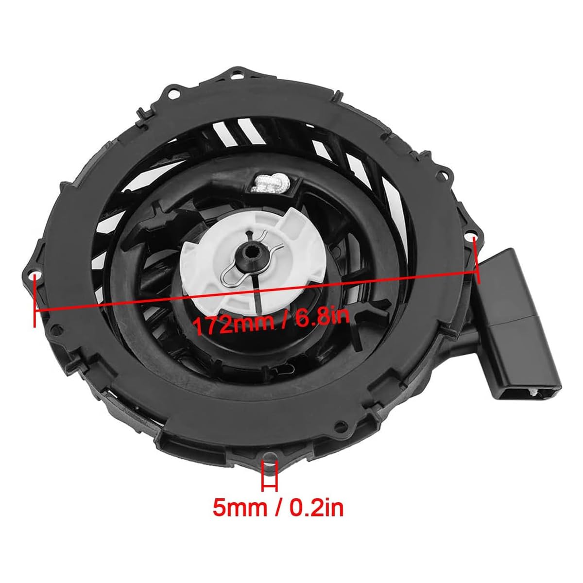 Avviamento a strappo per Briggs, Stratton 450E 500E 550E 575E 08P502 093J02 09P602 09P702 Troy Bilt TB554 TB115 TB110 TB200 140CC 150CC Parte di ricambio per motore tosaerba 591139 593961