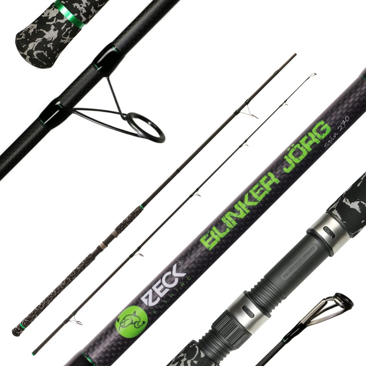 ZECK Blinker Jörg Spin 270 cm 30 – 180g Fishing Rod Fishing Spinning Rod