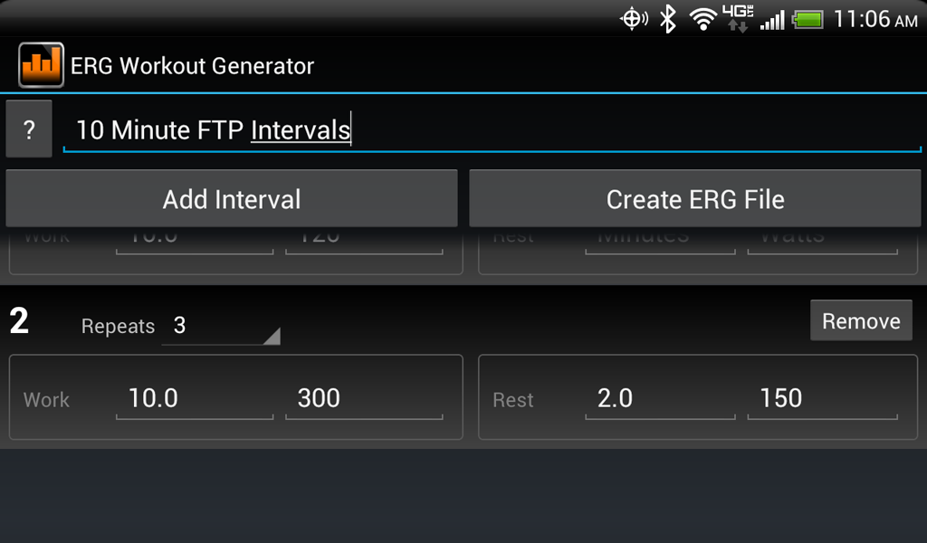 Computrainer Workout Generator - App on Amazon Appstore