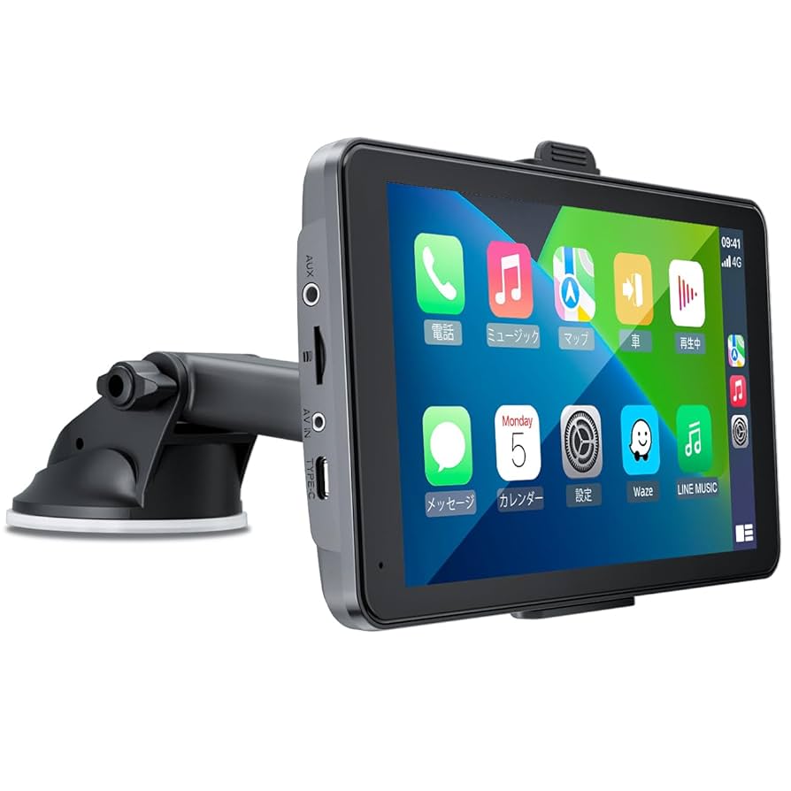 CarPlay/Androidauto対応11.5インチディスプレイオーディオ ディスプレイオーディオ 7インチ 2DIN カーオーディオ 無線