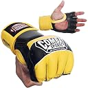 Ringside Combat Sports Pro Style MMA Gloves, Blue, Youth Medium gallery image