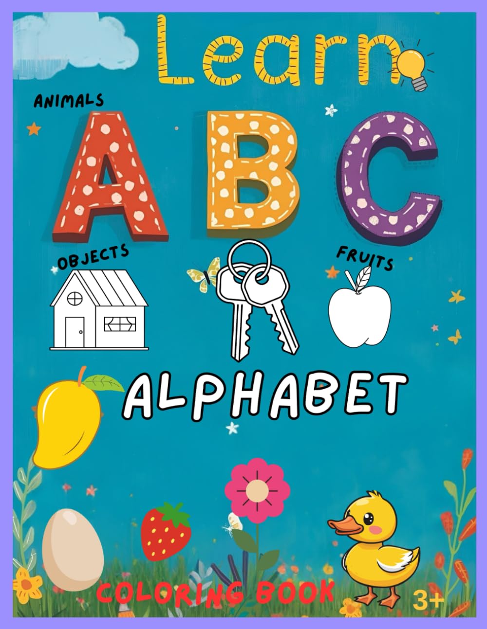 ABC COLORING BOOK: Alphabet