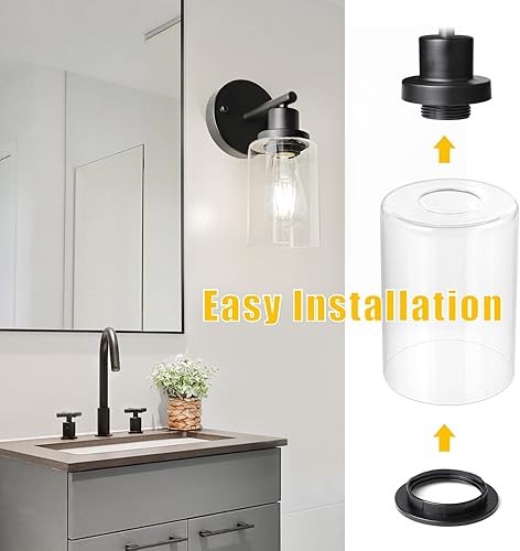 Miniatura 3 de Unicozin Anillos de pantalla de lámpara, anillo de enchufe para enchufes E26 de base media, accesorios de iluminación Soporte de lámpara para