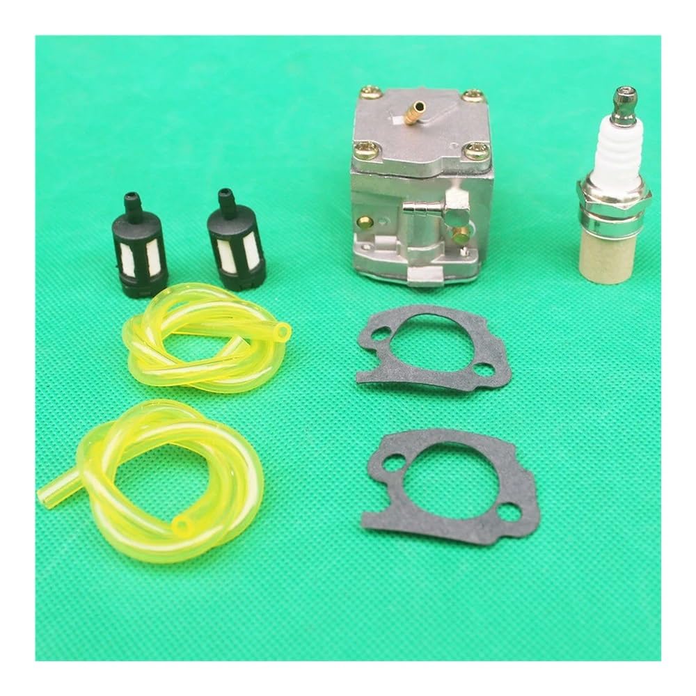 Herramientas de jardín Kit de Filtro de Combustible y bujía de carburador for Motosierra 041 041AV