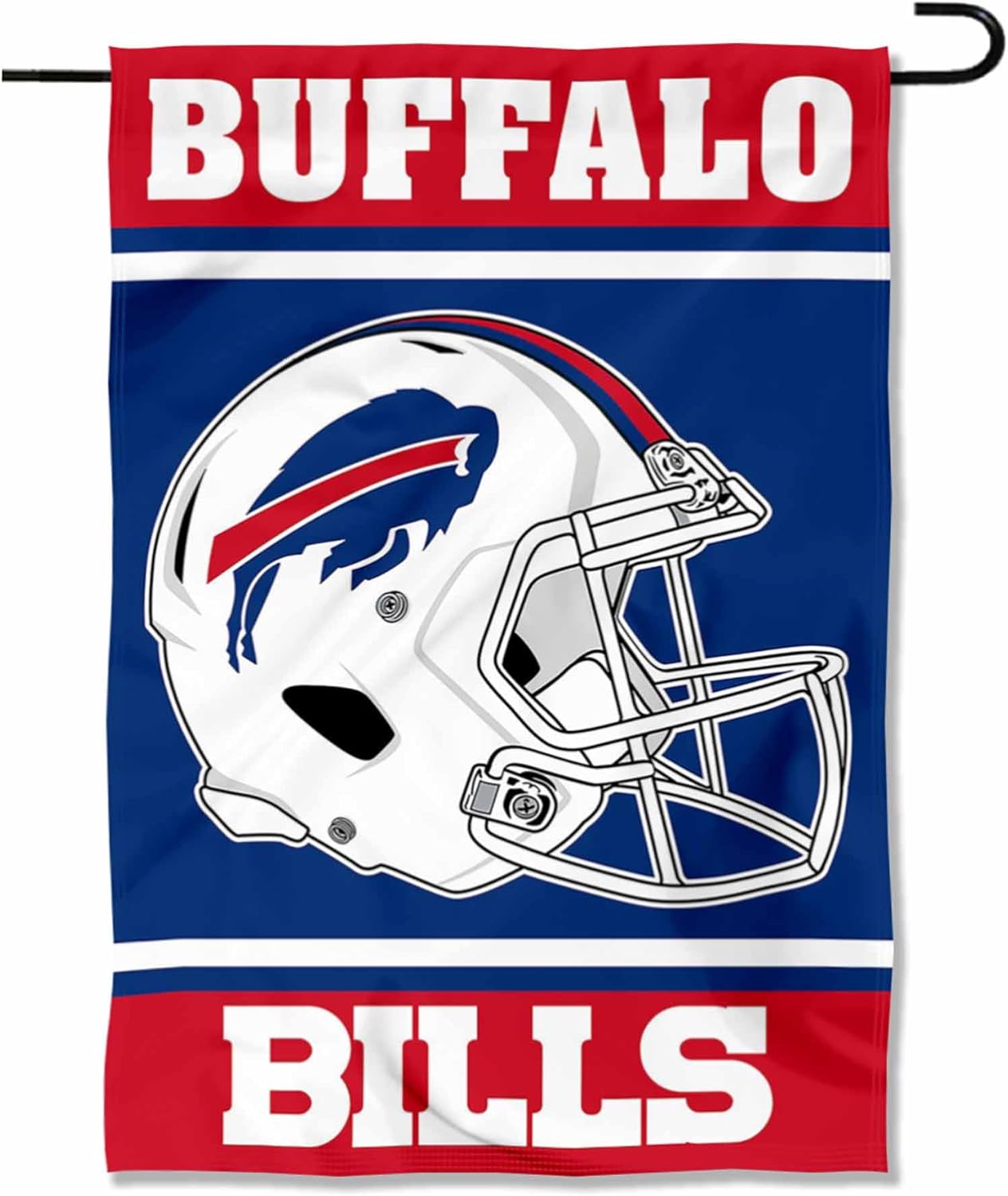 Buffalo Bills Helmet Double Sided Garden Banner Flag