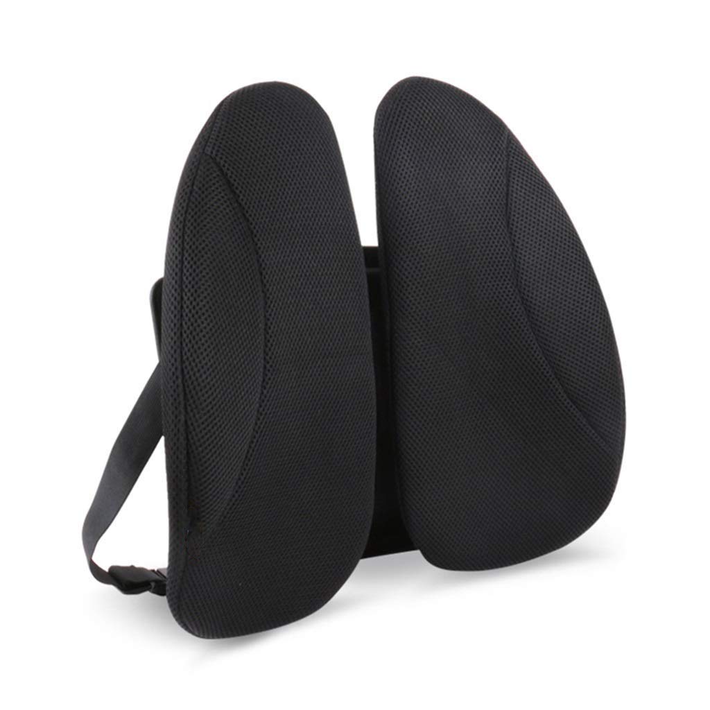 Coussin lombaire anti douleur et fatigue pour mini chaise de bureau et auto