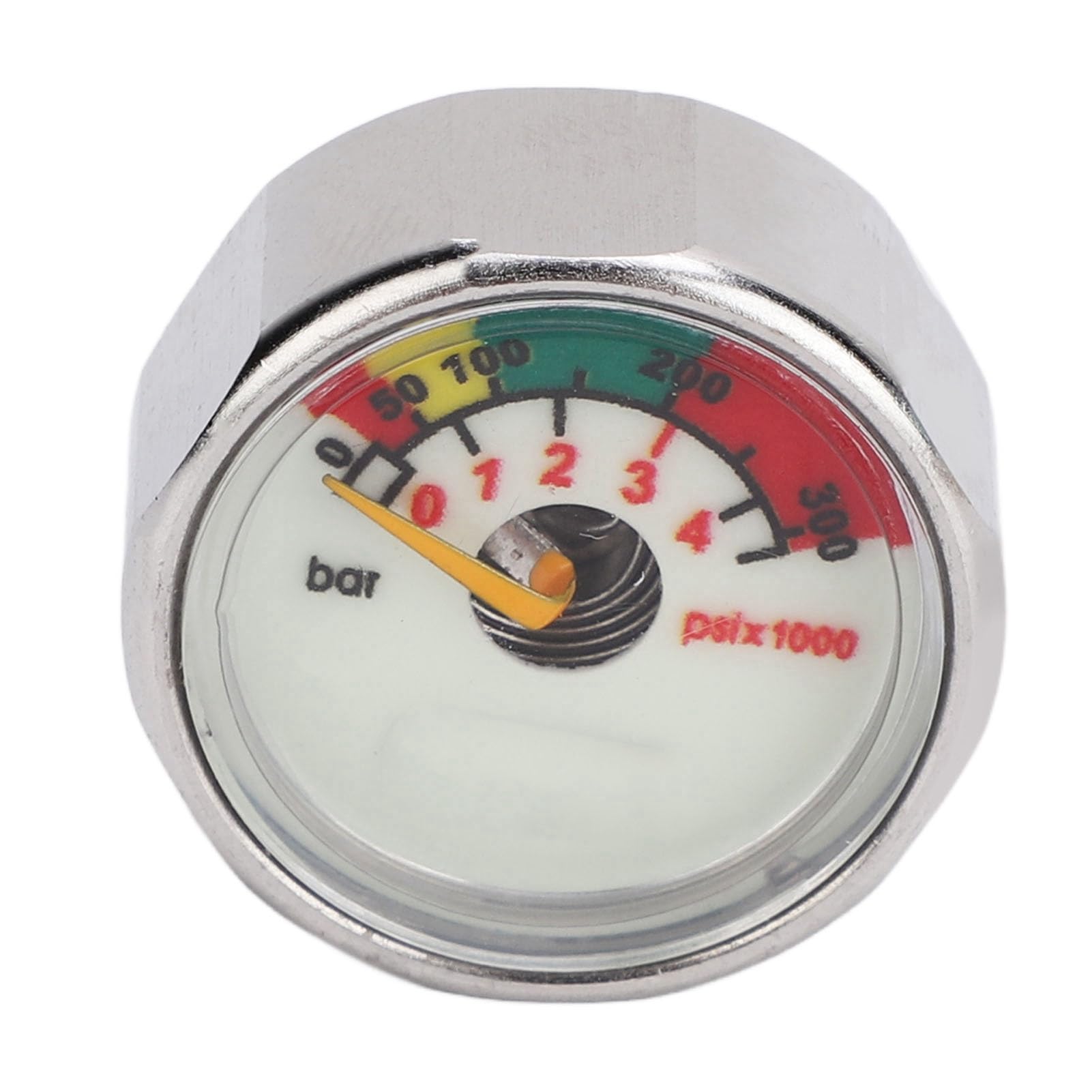 Manometro per Bombola di Gas per Immersione Manometro per Bombola di in Acciaio Inossidabile per Immersione Bagliore Al Buio Profondità Impermeabile di 30 M Display Accurato