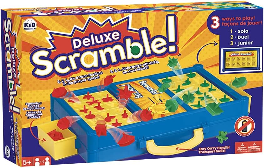 K.I.D. Collection Scramble Deluxe 3-in-1 Game