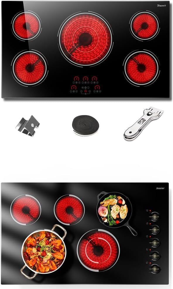 36 Inch Electric Cooktop and Disaenvir 36 Inch Electric Cooktop