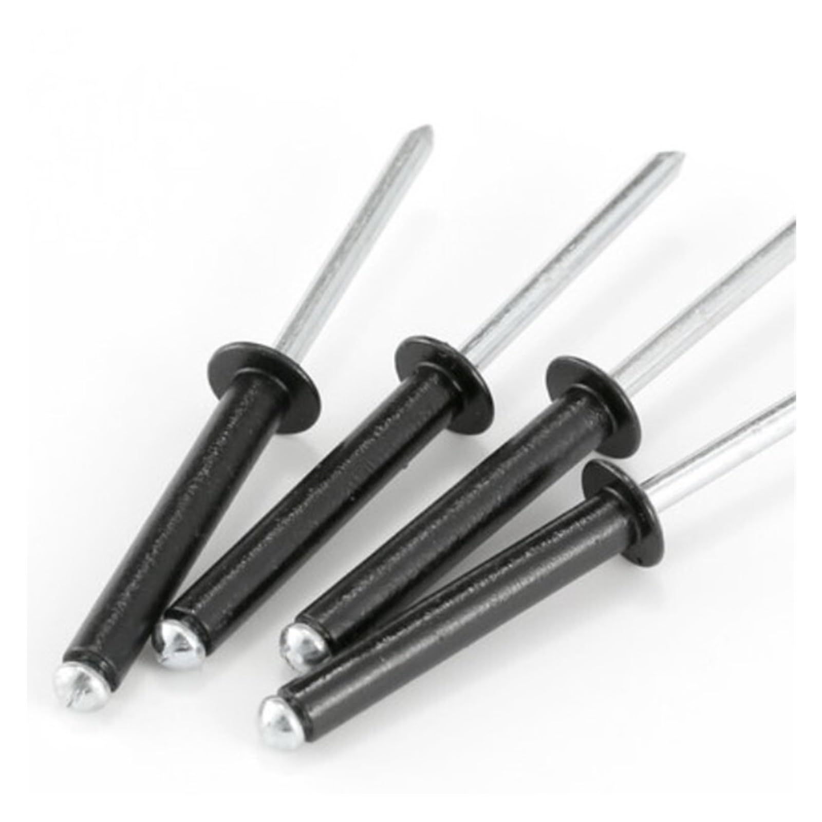 Remaches de brida grande, 50 piezas M2.4 de aluminio con cabeza de hongo for romper(20mm)