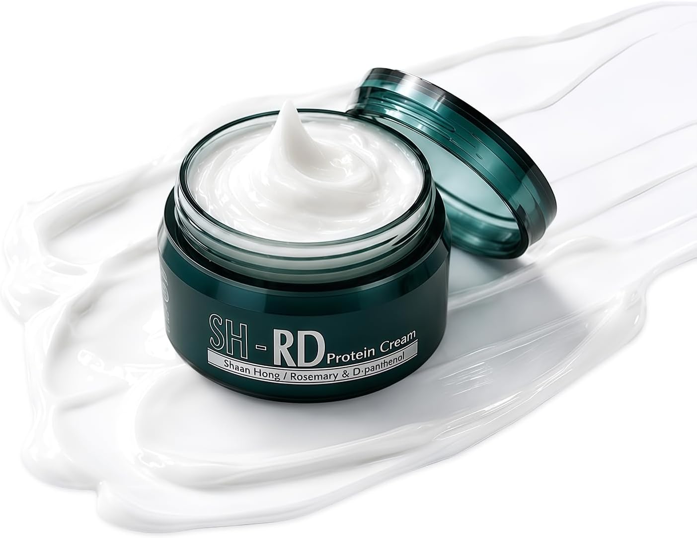 SH-RD Hair Protein Cream | Leave-In Hair Treatment with Silk Protein & Rosemary | Repairs Damage, Controls Frizz, Adds Shine | UV & Heat Protection | For Dry, Frizzy, Chemically Treated Hair | 80ml