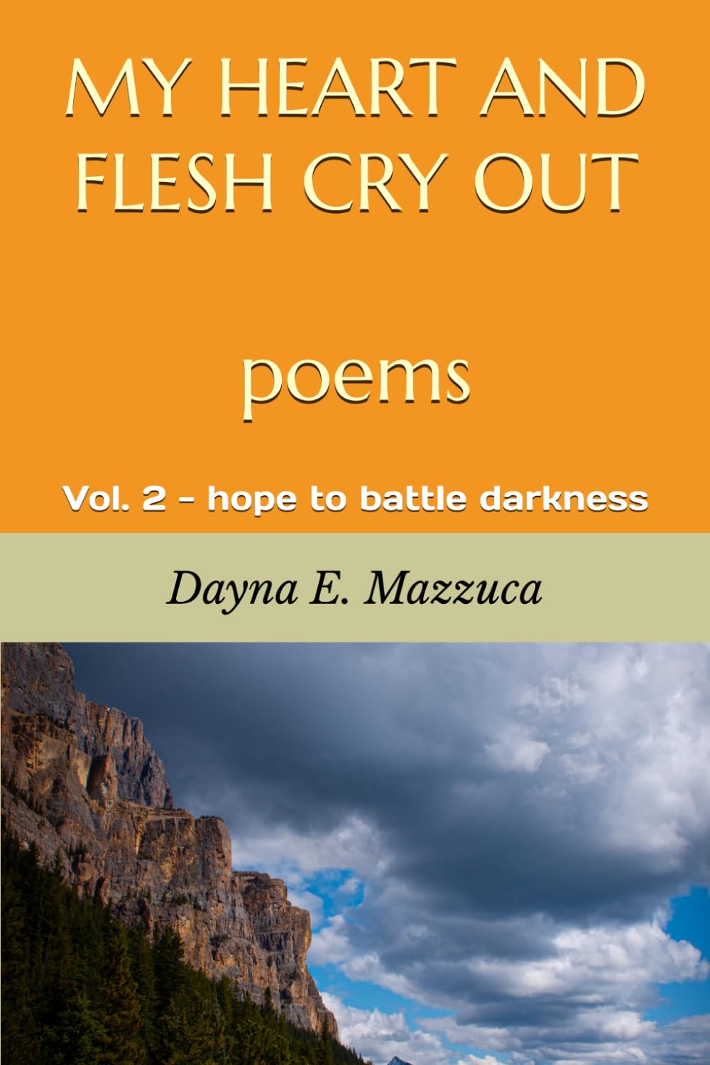 MY HEART AND FLESH CRY OUT poems: Vol. 2 - hope to battle darkness