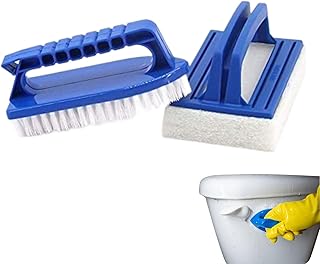 Pool Scrub Brush,Pool Brushes for Cleaning Pool Walls | Swimming Pool Brush Pool Scrub Brush Pool Step Corner Brush for Spa Bathroom Hot Tubs Floor, Pool Brushes for Cleaning Pool Walls Leoly