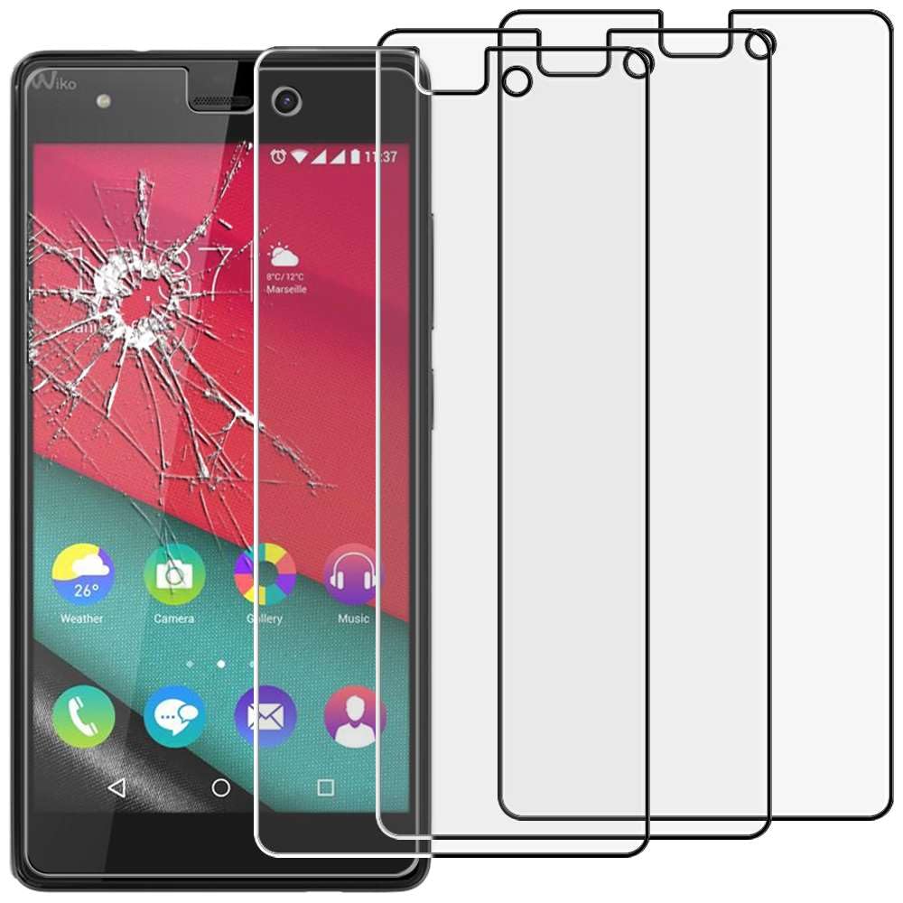 EbestStar [3 Pezzi] Vetro Temperato Per Wiko Pulp 4G – Protezione Schermo Anti-Urto E Anti-Graffio