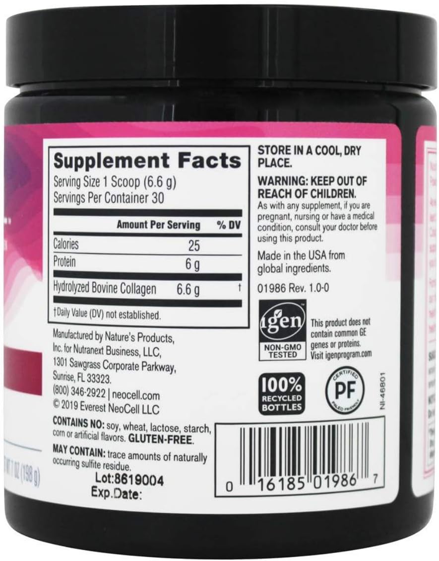 Neocell Super Powder Collagen, Type 1 and 3, 7 Ounce (Pack of 3)