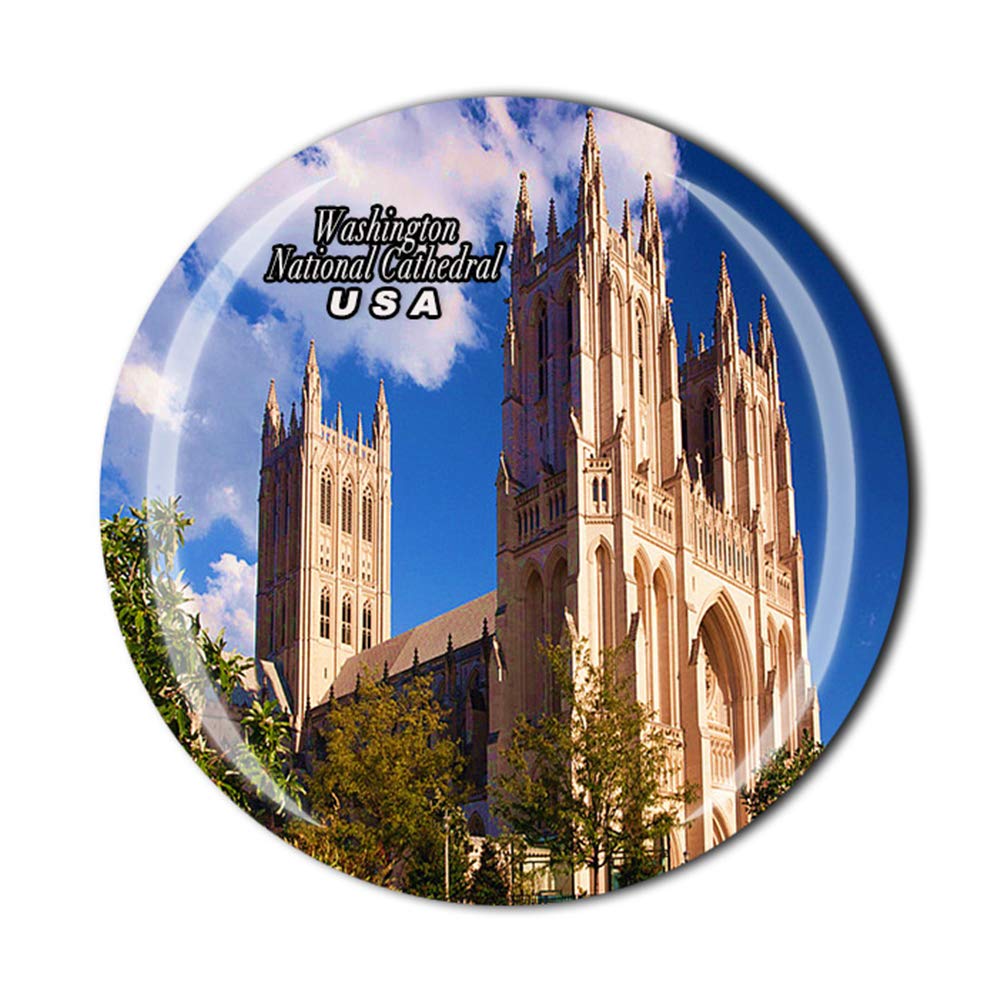 Muyu Magnet Washington Dc Washington National Cathedral United States Fridge Magnet Souvenir Gift