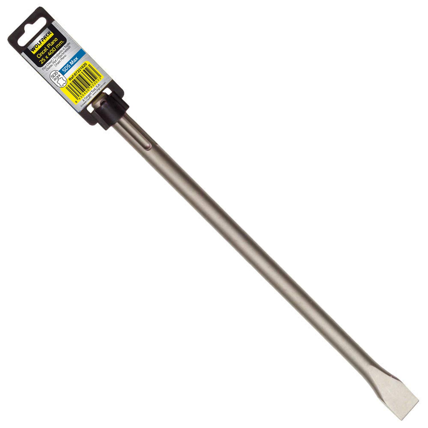 Wolfpack 07221020 Burin SDS Plus plat 25 x 400 mm